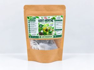 Thé vert menthe en sachet