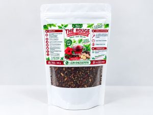 Thé rouge hibiscus gingembre